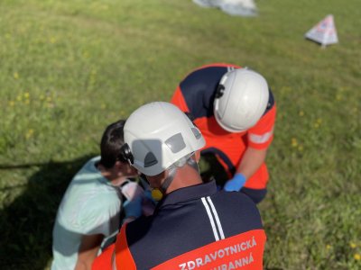 Taktické cvičení složek IZS – Holečkov 2023